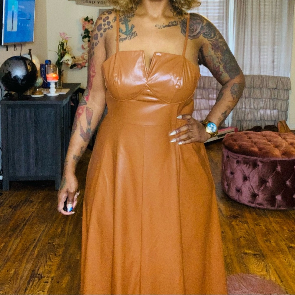 Leather Dress!